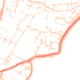 Daytime road noise heatmap for CB7 4TN