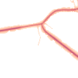 Daytime road noise heatmap for CB7 4UL