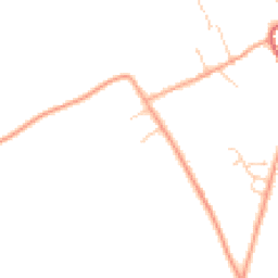 Daytime road noise heatmap for CB7 5BF