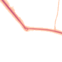 Night-time road noise heatmap for CB7 5DE