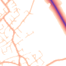 Daytime road noise heatmap for CB7 5GX