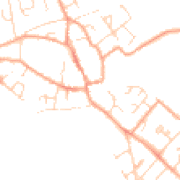 Daytime road noise heatmap for CB7 5HD