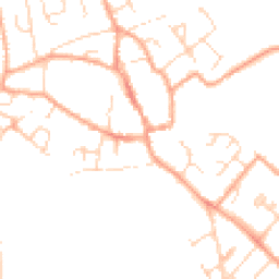 Daytime road noise heatmap for CB7 5HQ