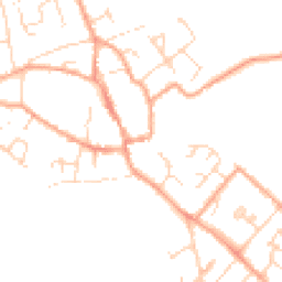 Daytime road noise heatmap for CB7 5HZ