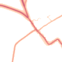 Daytime road noise heatmap for CB7 5QE