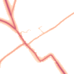Daytime road noise heatmap for CB7 5QF