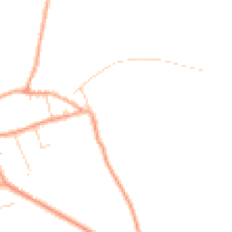 Daytime road noise heatmap for CB7 5SR