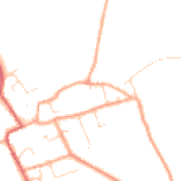 Daytime road noise heatmap for CB7 5TD