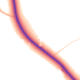 Daytime road noise heatmap for CB7 5TR