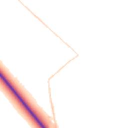 Daytime road noise heatmap for CB7 5TU