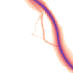 Daytime road noise heatmap for CB7 5TW