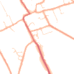 Daytime road noise heatmap for CB7 5US