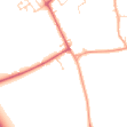 Daytime road noise heatmap for CB7 6AR