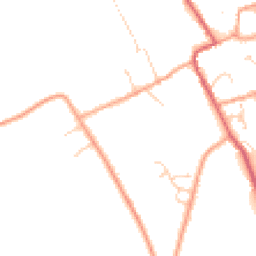 Daytime road noise heatmap for CB7 7AG