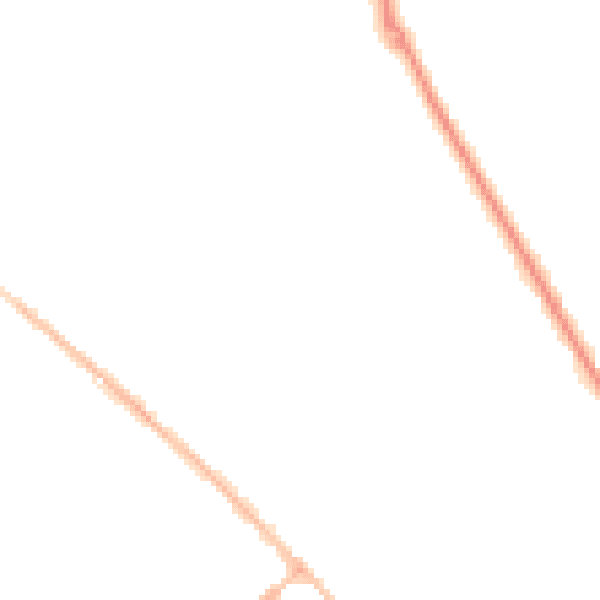 Night-time road noise heatmap for CB8 0BJ
