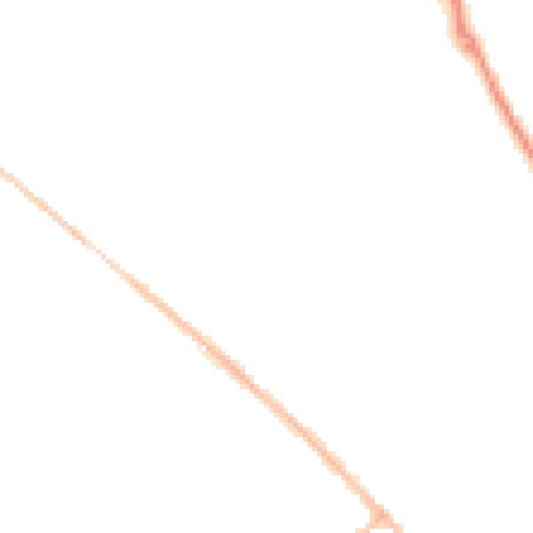 Night-time road noise heatmap for CB8 0BW