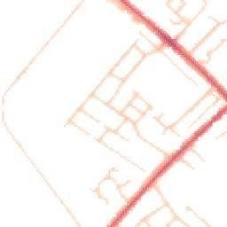 Daytime road noise heatmap for CB8 0DE
