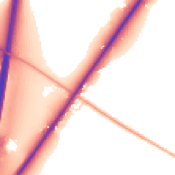 Daytime road noise heatmap for CB8 0GB