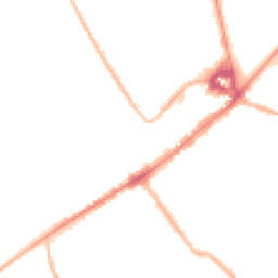 Night-time road noise heatmap for CB8 0HN