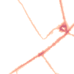 Night-time road noise heatmap for CB8 0HZ