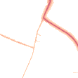 Daytime road noise heatmap for CB8 0PJ