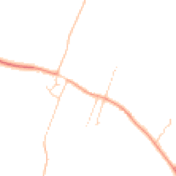 Daytime road noise heatmap for CB8 0SE