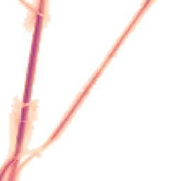 Night-time road noise heatmap for CB8 0UJ