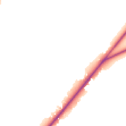 Daytime road noise heatmap for CB8 7BZ