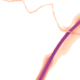 Night-time road noise heatmap for CB8 7FR