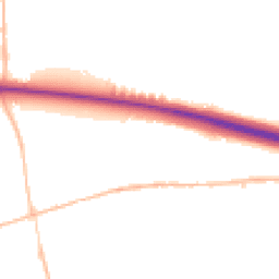 Night-time road noise heatmap for CB8 7FY