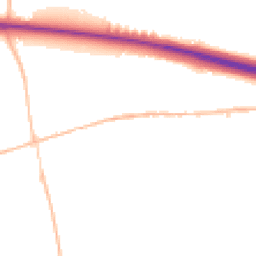 Night-time road noise heatmap for CB8 7GE