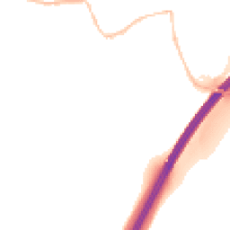 Night-time road noise heatmap for CB8 7HL