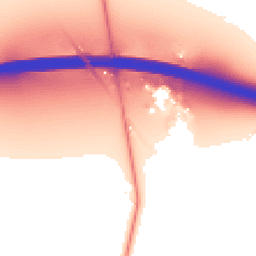 Daytime road noise heatmap for CB8 7LW