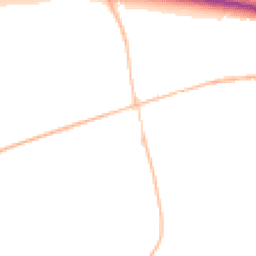 Night-time road noise heatmap for CB8 7PN