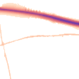 Night-time road noise heatmap for CB8 7RB