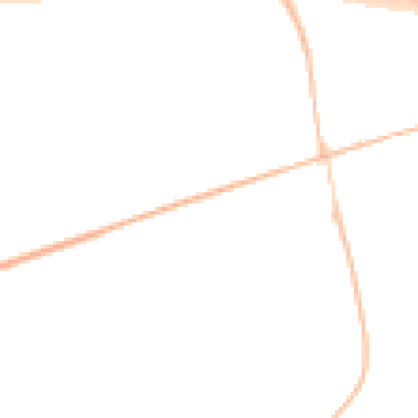 Night-time road noise heatmap for CB8 7RD