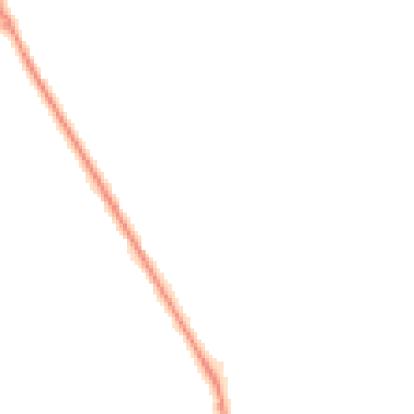 Night-time road noise heatmap for CB8 7XG