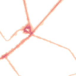Night-time road noise heatmap for CB8 8DN