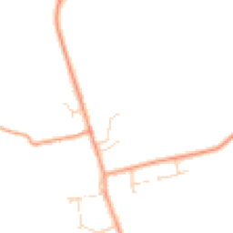 Daytime road noise heatmap for CB8 8FQ