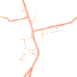 Daytime road noise heatmap for CB8 8GE