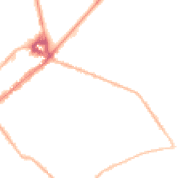 Night-time road noise heatmap for CB8 8HP