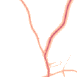 Daytime road noise heatmap for CB8 8PR