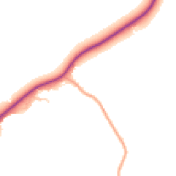 Daytime road noise heatmap for CB8 8QB