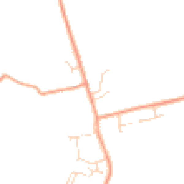 Daytime road noise heatmap for CB8 8RB