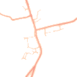 Daytime road noise heatmap for CB8 8RD