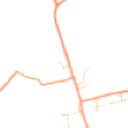 Daytime road noise heatmap for CB8 8RN