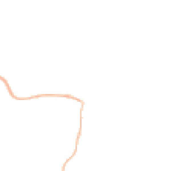 Night-time road noise heatmap for CB8 8TF