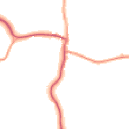 Daytime road noise heatmap for CB8 8TH