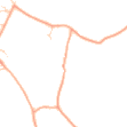 Daytime road noise heatmap for CB8 8UN