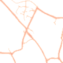 Daytime road noise heatmap for CB8 8YD